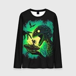 Мужской лонгслив Мрачный обед