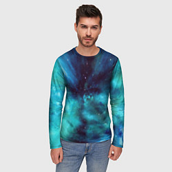 Лонгслив мужской Вселенная, цвет: 3D-принт — фото 2
