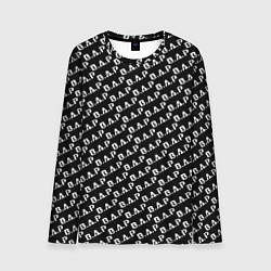 Мужской лонгслив B A P black n white pattern