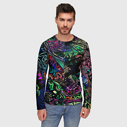 Лонгслив мужской Морские монстры, цвет: 3D-принт — фото 2