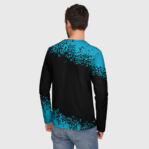 Мужской лонгслив Made in 1991: vintage art / 3D-принт – фото 4