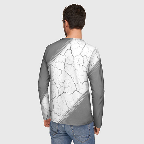 Мужской лонгслив Лучший шахматист - всех времён и народов / 3D-принт – фото 4