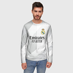 Лонгслив мужской ФК Реал Мадрид, цвет: 3D-принт — фото 2
