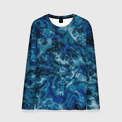 Лонгслив мужской Тёмный магический лёд, цвет: 3D-принт