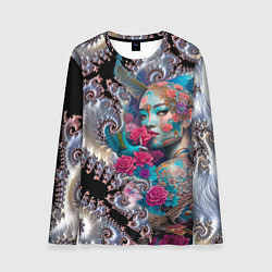Мужской лонгслив Japanese beauty - irezumi