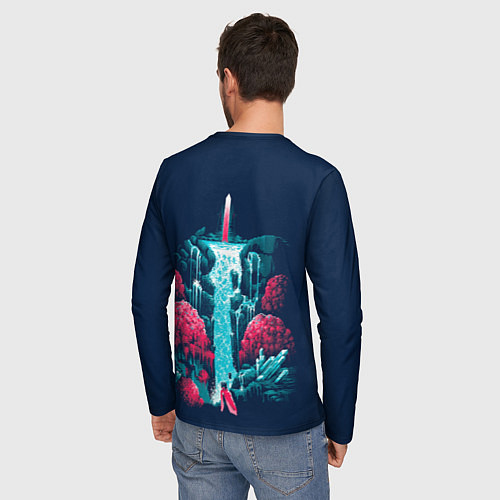 Мужской лонгслив Hyper Light Drifter / 3D-принт – фото 4