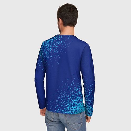 Мужской лонгслив Вадим геймер / 3D-принт – фото 4