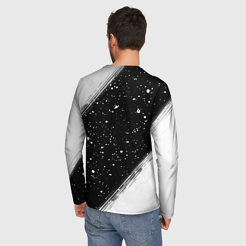 Мужской лонгслив Я же Пётр, и этим всё сказано / 3D-принт – фото 4