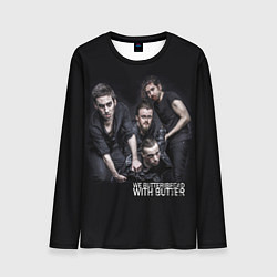 Мужской лонгслив We Butter the Bread With Butter band