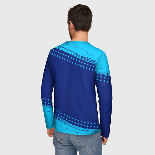 Мужской лонгслив Сеня геймер / 3D-принт – фото 4