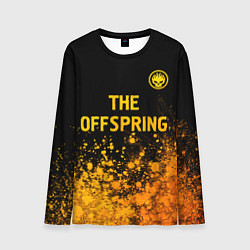 Мужской лонгслив The Offspring - gold gradient: символ сверху