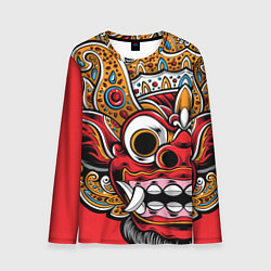Лонгслив мужской Barong - Bali - tattoo, цвет: 3D-принт
