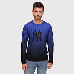Лонгслив мужской New York Yankees, цвет: 3D-принт — фото 2