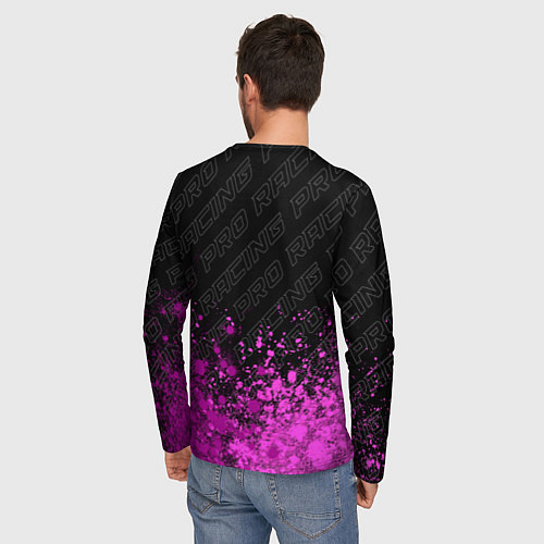 Мужской лонгслив Infiniti pro racing: символ сверху / 3D-принт – фото 4