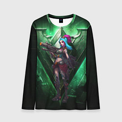Лонгслив мужской Jinx art arcane league of legends, цвет: 3D-принт
