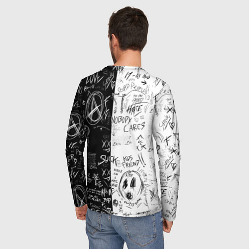 Мужской лонгслив Мицури Канроджи - Demon slayer / 3D-принт – фото 4