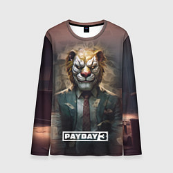 Мужской лонгслив Payday 3 lion
