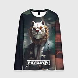 Мужской лонгслив Payday 3 lion