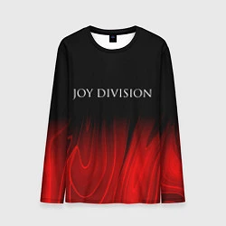 Лонгслив мужской Joy Division red plasma, цвет: 3D-принт