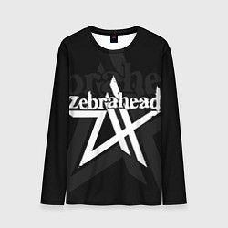 Лонгслив мужской Zebrahead - logo, цвет: 3D-принт