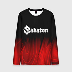 Мужской лонгслив Sabaton red plasma