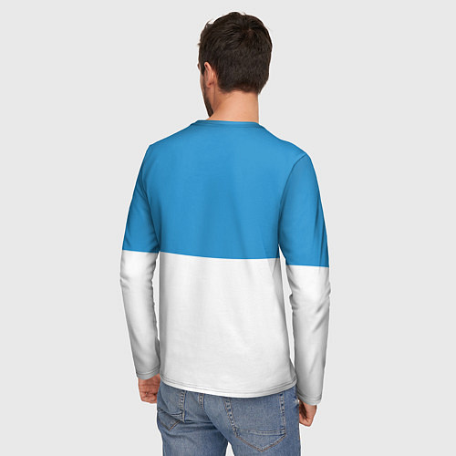 Мужской лонгслив МЧС спасатели / 3D-принт – фото 4