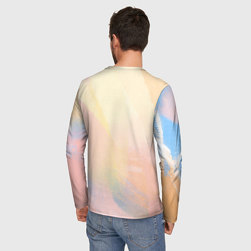 Мужской лонгслив А Пушкин / 3D-принт – фото 4