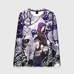 Лонгслив мужской Троица - Темный дворецкий, цвет: 3D-принт