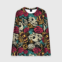 Мужской лонгслив A pattern for a hipster