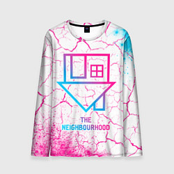 Лонгслив мужской The Neighbourhood neon gradient style, цвет: 3D-принт