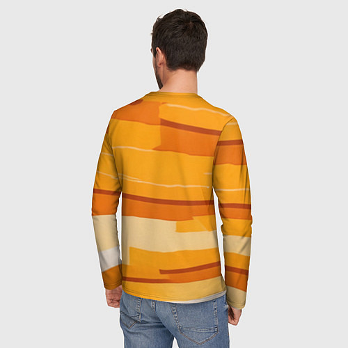 Мужской лонгслив Грузовичек / 3D-принт – фото 4