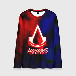 Лонгслив мужской Assassins Creed fire, цвет: 3D-принт