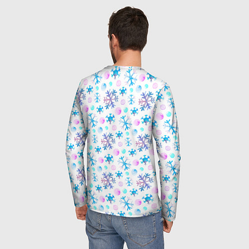 Мужской лонгслив Год дракона 2024 / 3D-принт – фото 4