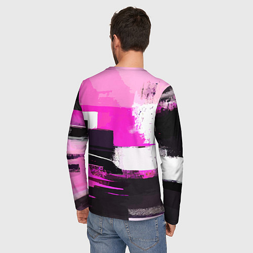 Мужской лонгслив Black pink - girl-group - South Korea / 3D-принт – фото 4