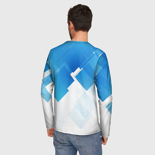 Мужской лонгслив Subaru art / 3D-принт – фото 4