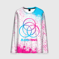 Лонгслив мужской Elden Ring neon gradient style, цвет: 3D-принт