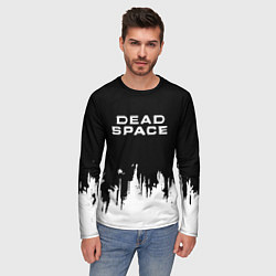 Лонгслив мужской Dead Space монстры космоса, цвет: 3D-принт — фото 2