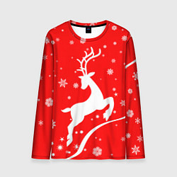 Мужской лонгслив Christmas deer
