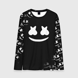 Лонгслив мужской Marshmello black collection, цвет: 3D-принт