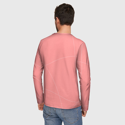 Мужской лонгслив Игривая Маф / 3D-принт – фото 4