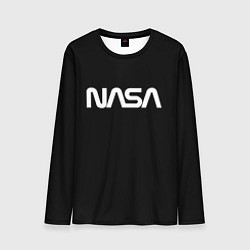 Лонгслив мужской NASA space logo, цвет: 3D-принт