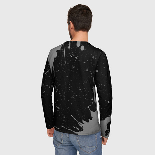 Мужской лонгслив Максим: мужчина с очень большой буквы / 3D-принт – фото 4