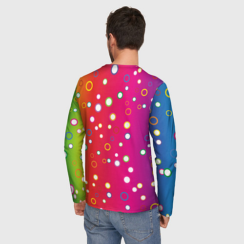 Мужской лонгслив Genshin Impact Razor / 3D-принт – фото 4