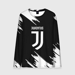 Лонгслив мужской Juventus краски текстура, цвет: 3D-принт