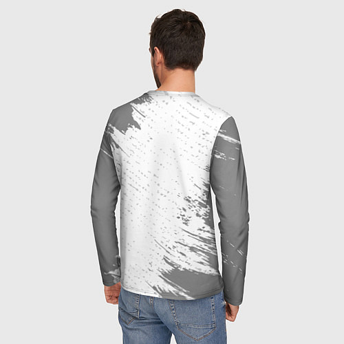 Мужской лонгслив Павел мужчина ну с очень большой буквы / 3D-принт – фото 4