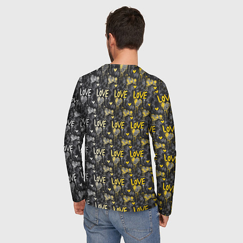 Мужской лонгслив Барт с шариком / 3D-принт – фото 4