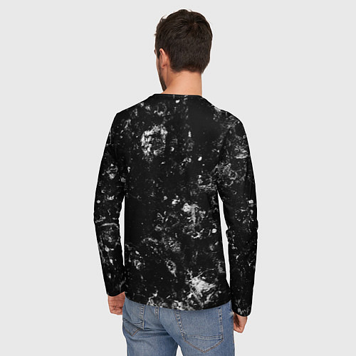 Мужской лонгслив Sabaton black ice / 3D-принт – фото 4