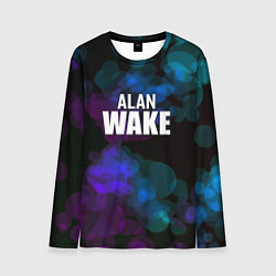 Лонгслив мужской Alan wake текстура, цвет: 3D-принт