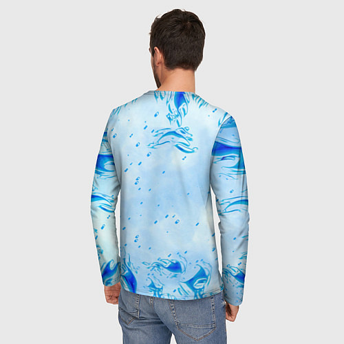 Мужской лонгслив Linkin park холодный огонь бренд / 3D-принт – фото 4