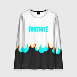 Лонгслив мужской Fortnite epic game fire, цвет: 3D-принт